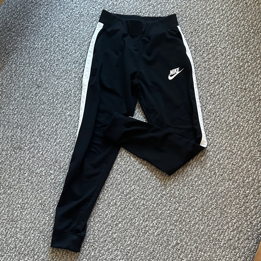 Women’s Nike Black and White Joggers